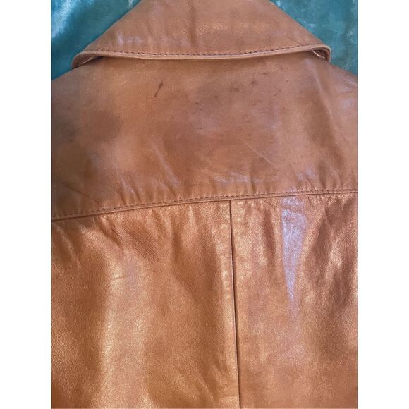 Karen Stilton Vintage Leather Jacket *see notes for sizing info* - Picture 10 of 11